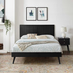 MOD-6620 Alana Wood King Platform Bed With Splayed Legs by Modway