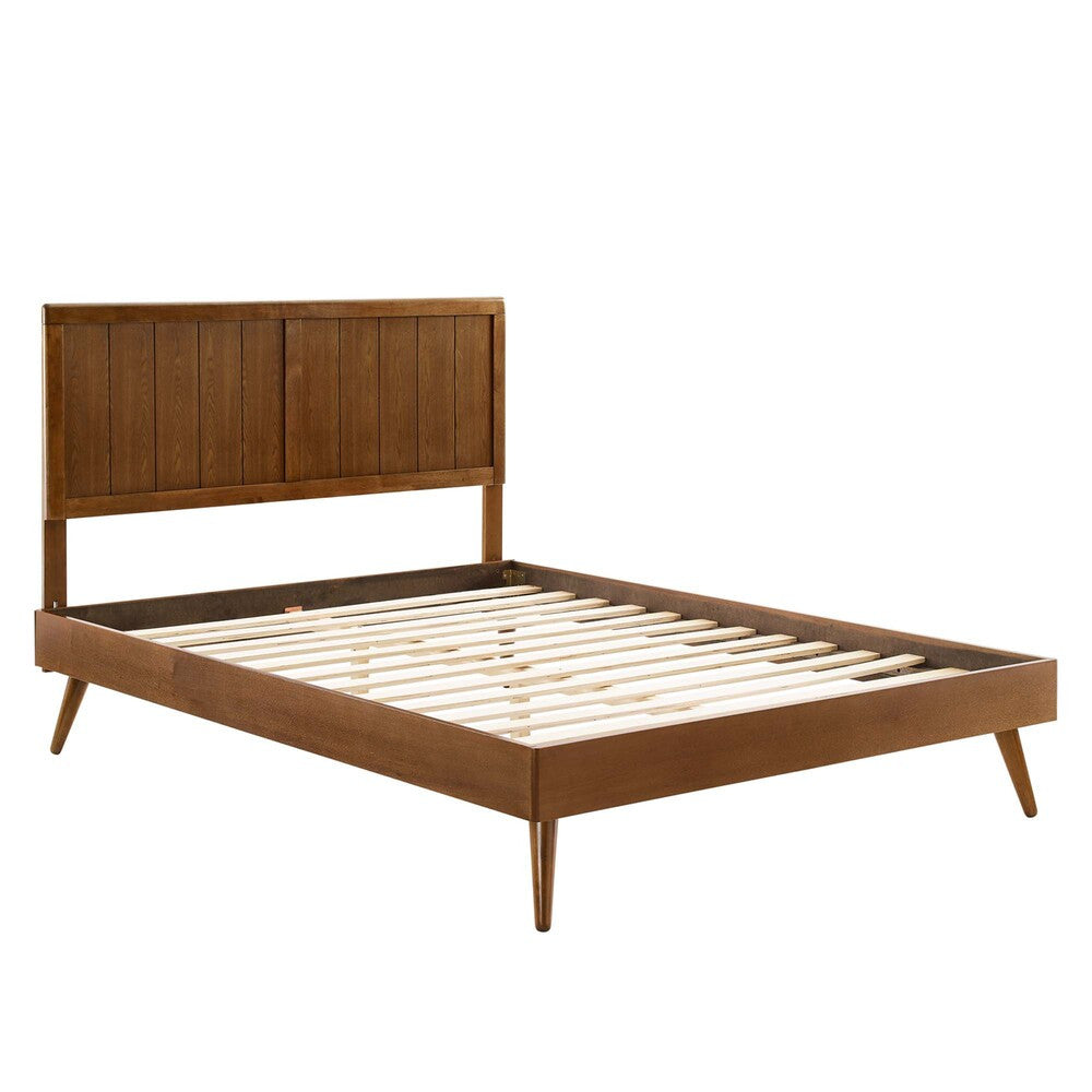 MOD-6620 Alana Wood King Platform Bed With Splayed Legs by Modway