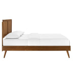MOD-6620 Alana Wood King Platform Bed With Splayed Legs by Modway