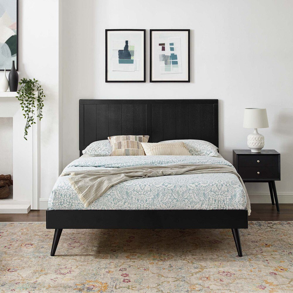 MOD-6379 Alana Wood Queen Platform Bed With Splayed Legs by Modway