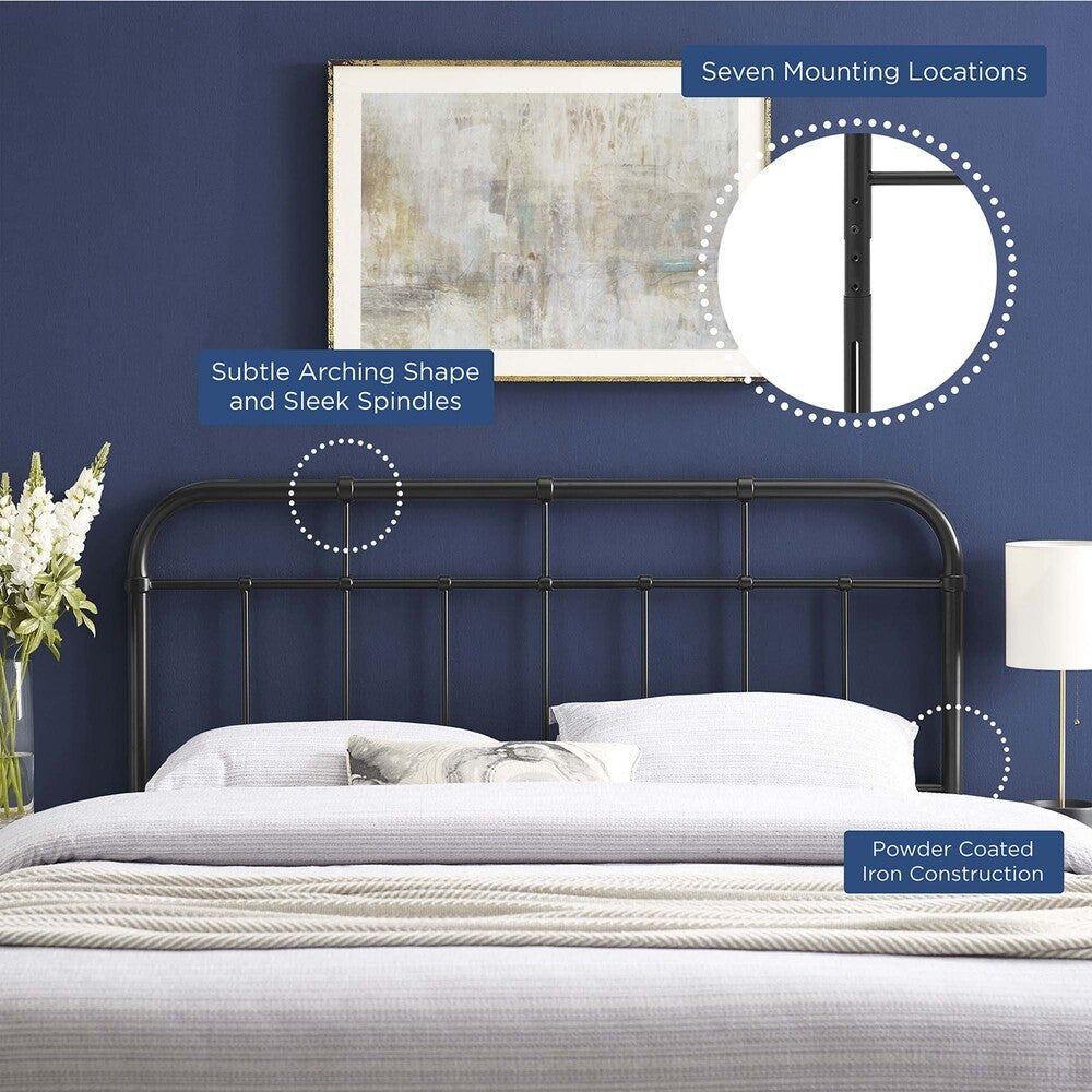 MOD-6160 Alessia Metal Twin Headboard by Modway