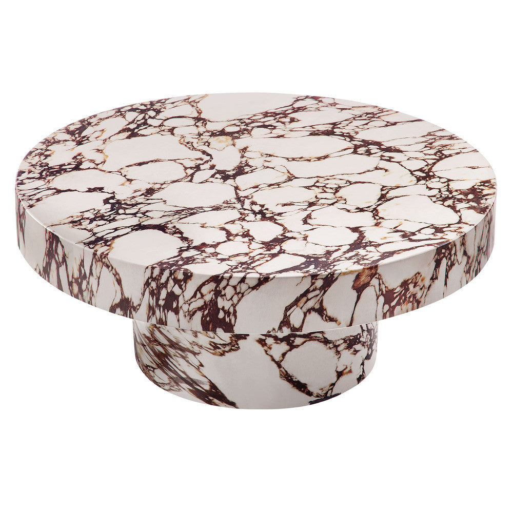 Modway Alora Indoor - Outdoor Patio Concrete Round Coffee Table by Modway-EEI-7091