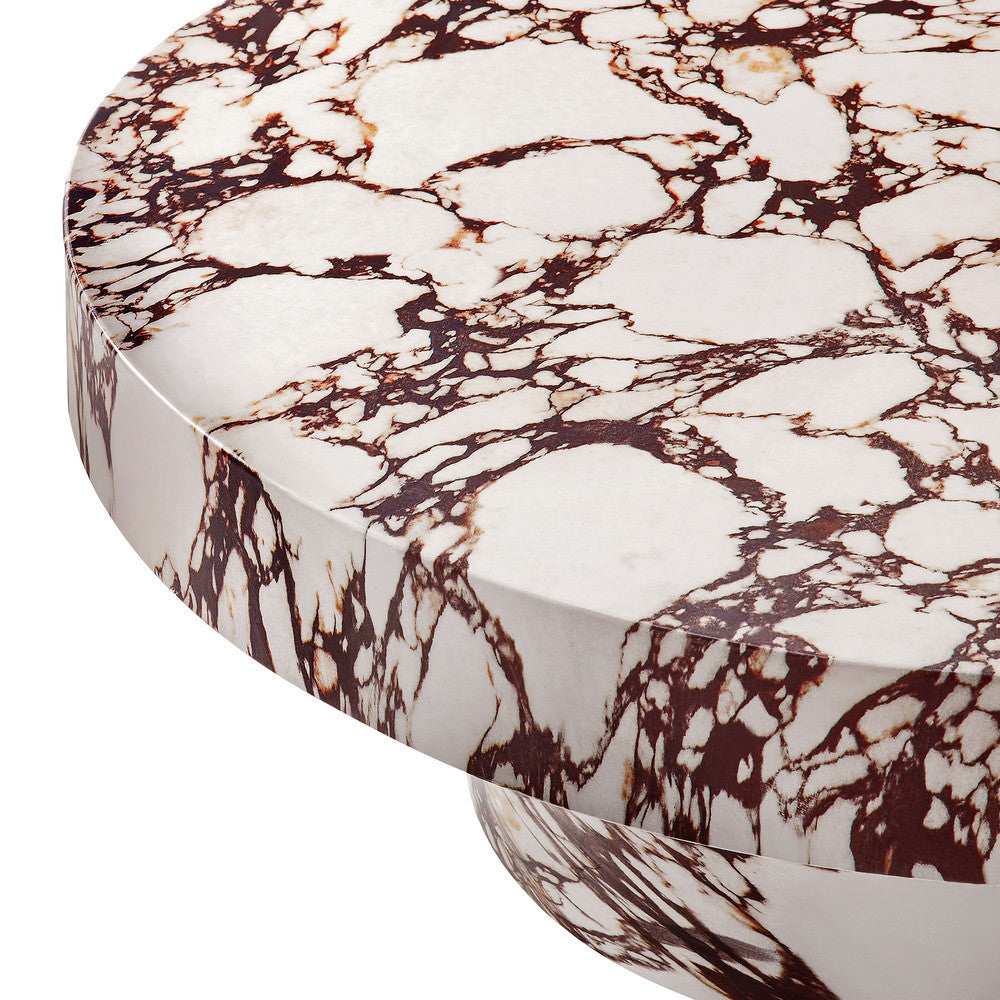 Modway Alora Indoor - Outdoor Patio Concrete Round Coffee Table by Modway-EEI-7091
