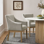 Modway Alton Fabric Upholstered Dining Armchair by Modway-EEI-7058