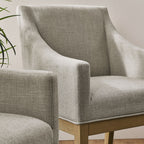 Modway Alton Fabric Upholstered Dining Armchair by Modway-EEI-7058