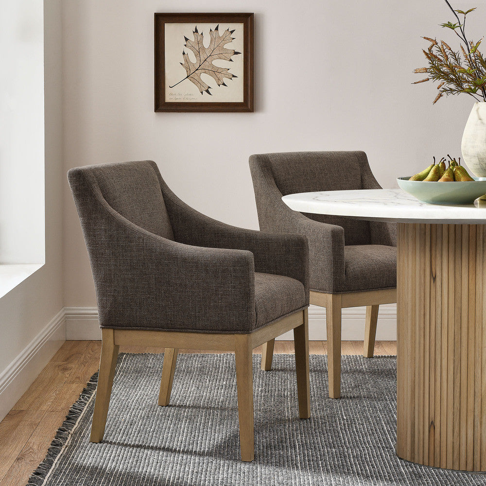 Modway Alton Fabric Upholstered Dining Armchair by Modway-EEI-7058