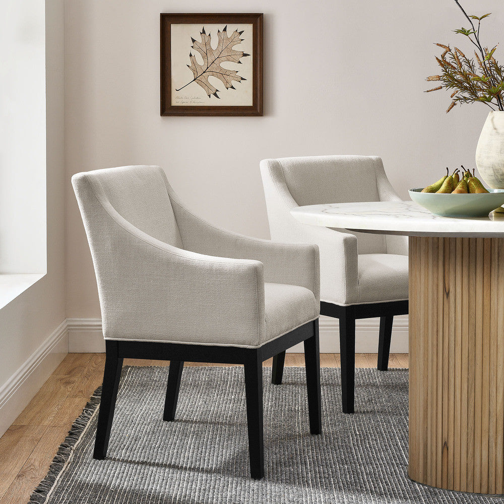 Modway Alton Fabric Upholstered Dining Armchair by Modway-EEI-7058