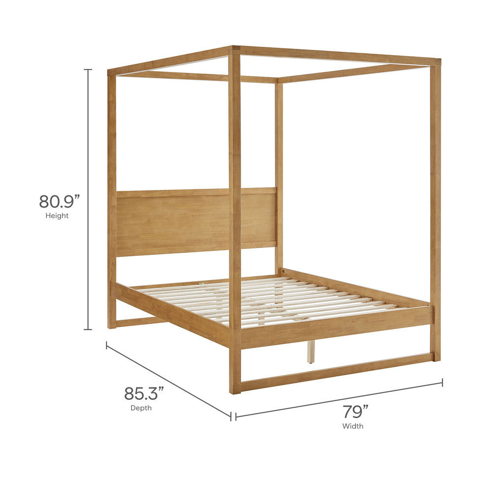 Modway Alva King Wood Canopy Platform Bed by Modway-MOD-7216