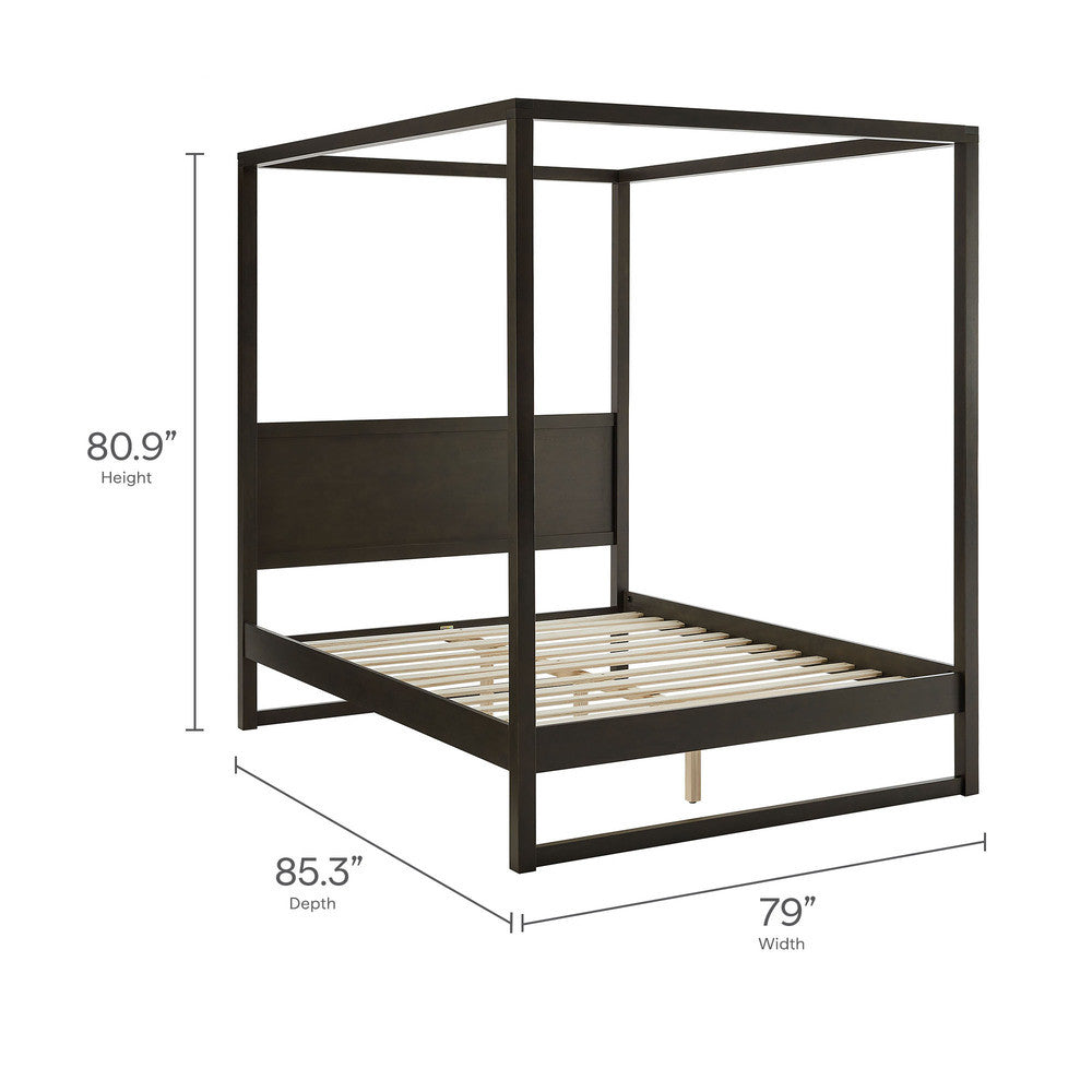 Modway Alva King Wood Canopy Platform Bed by Modway-MOD-7216