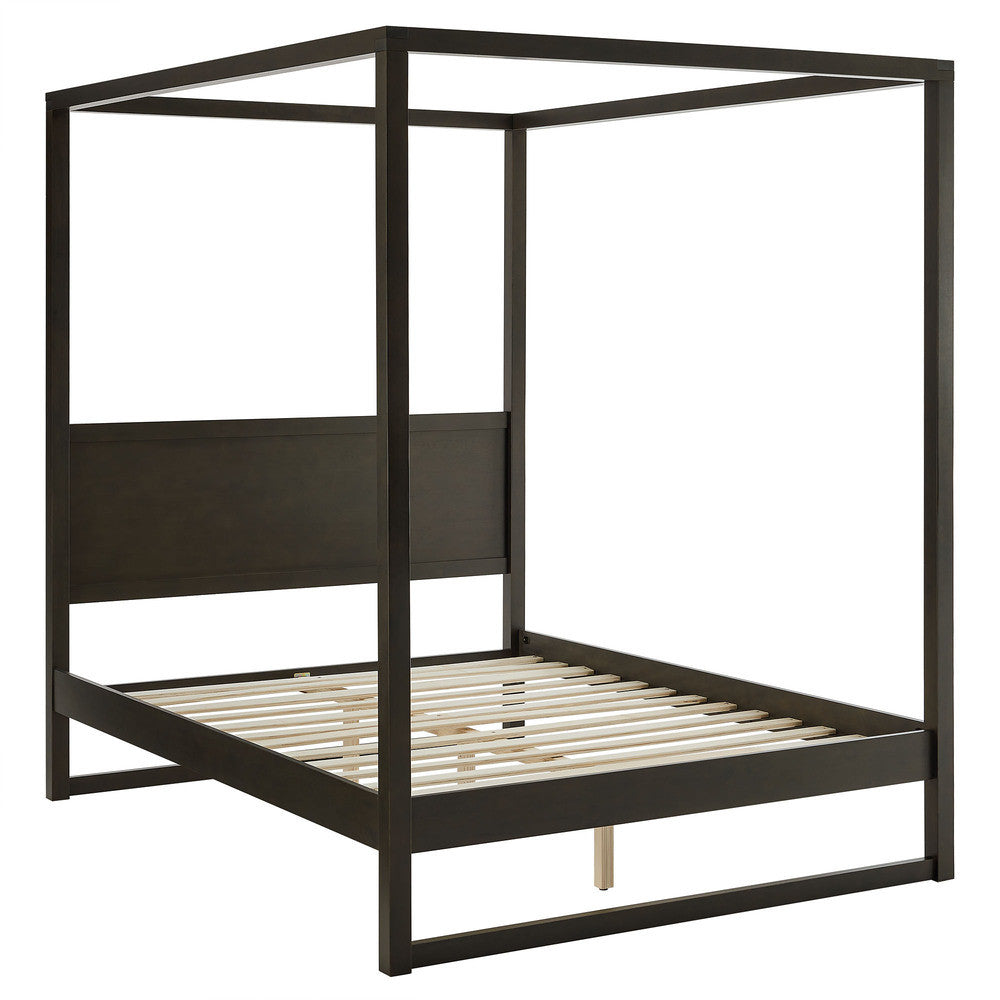Modway Alva King Wood Canopy Platform Bed by Modway-MOD-7216
