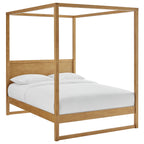 Modway Alva Queen Wood Canopy Platform Bed by Modway-MOD-7215