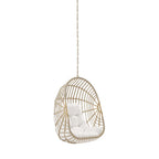 EEI-6261-NAT-WHI Amalie Wicker Rattan Outdoor Patio Rattan Swing Chair without Stand by Modway