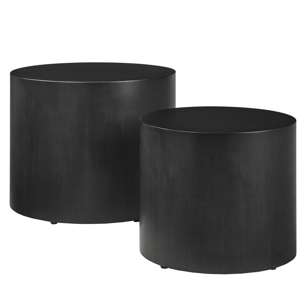 EEI-6893 Amani Round Nesting Coffee Tables Set of 2 by Modway