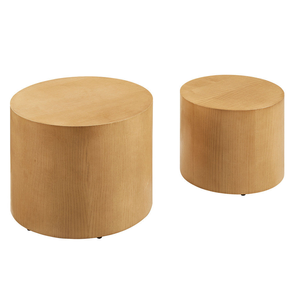 EEI-6893 Amani Round Nesting Coffee Tables Set of 2 by Modway