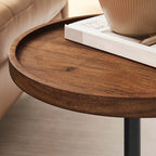 EEI-6607 Amina Round Acacia Wood Side Table by Modway