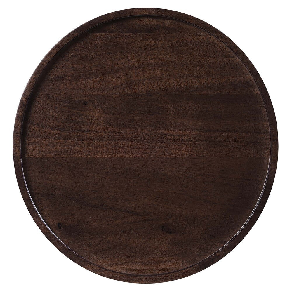 EEI-6607 Amina Round Acacia Wood Side Table by Modway