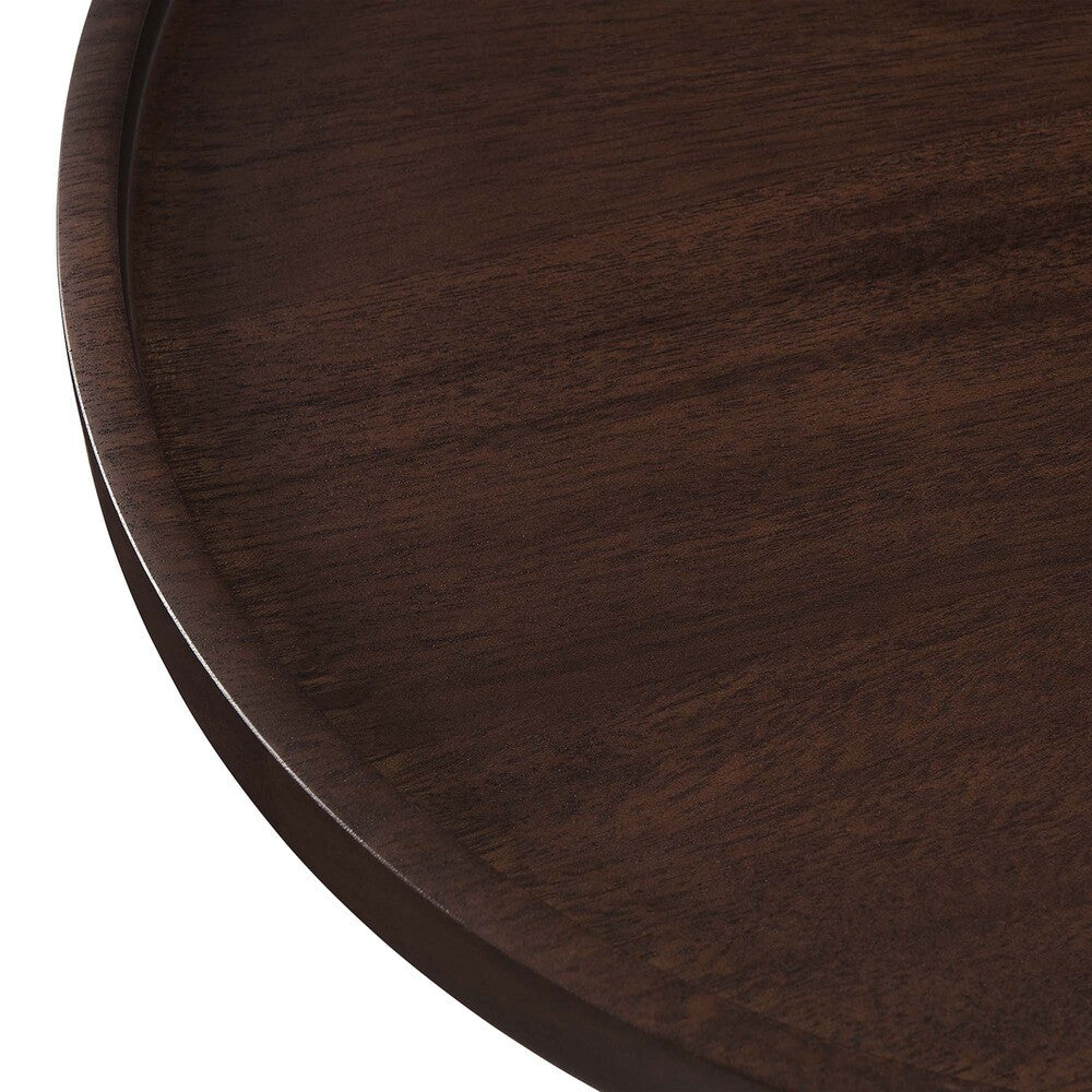 EEI-6607 Amina Round Acacia Wood Side Table by Modway