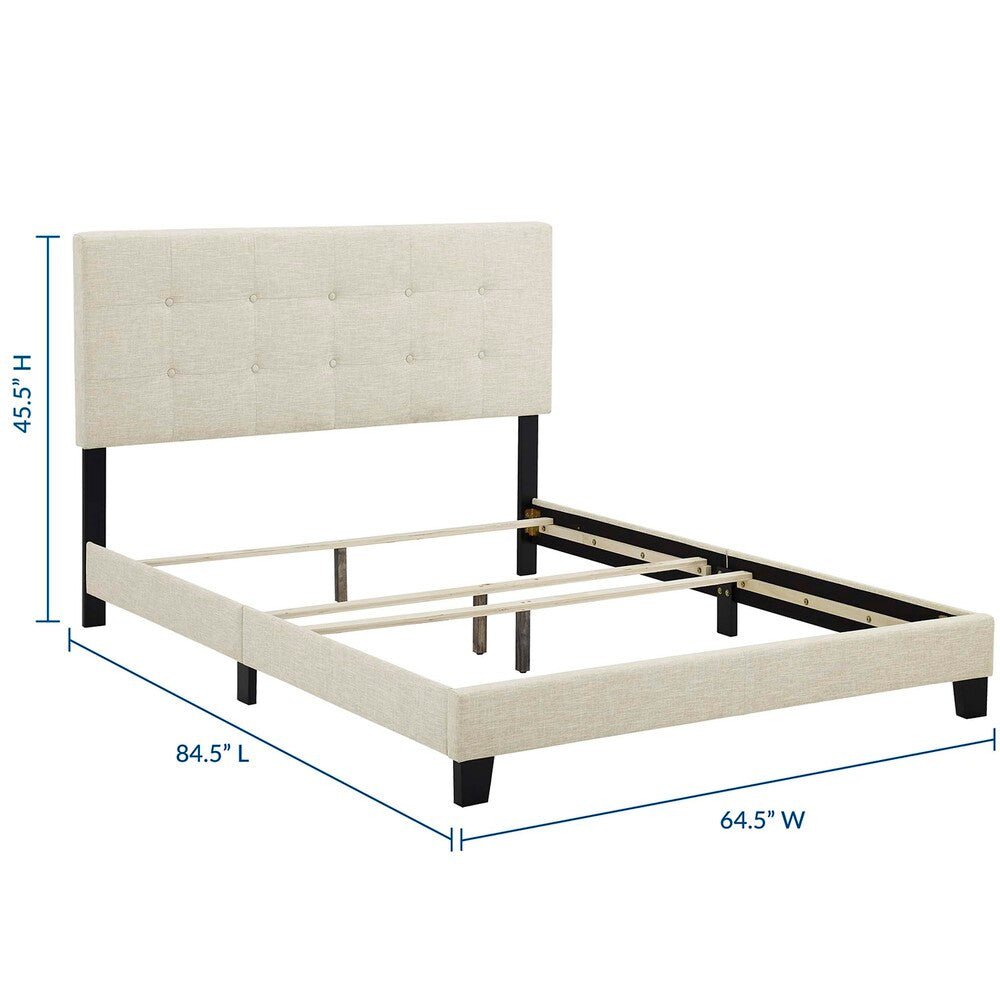 Modway Amira Upholstered Fabric Queen Bed by Modway-MOD-6001