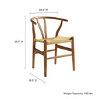 Modway Amish 29" Wood Dining Chair by Modway-EEI-7200