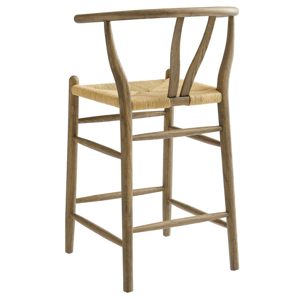 Modway Amish Wood Counter Stool by Modway-EEI-7206-GRY