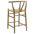Modway Amish Wood Counter Stool by Modway-EEI-7206-GRY