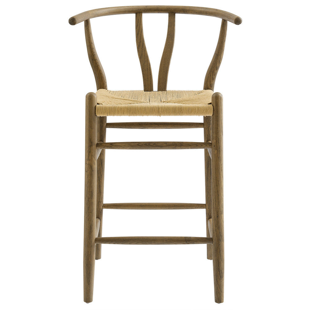 Modway Amish Wood Counter Stool by Modway-EEI-7206-GRY