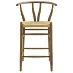 Modway Amish Wood Counter Stool by Modway-EEI-7206-GRY