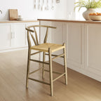 Modway Amish Wood Counter Stool by Modway-EEI-7206-GRY