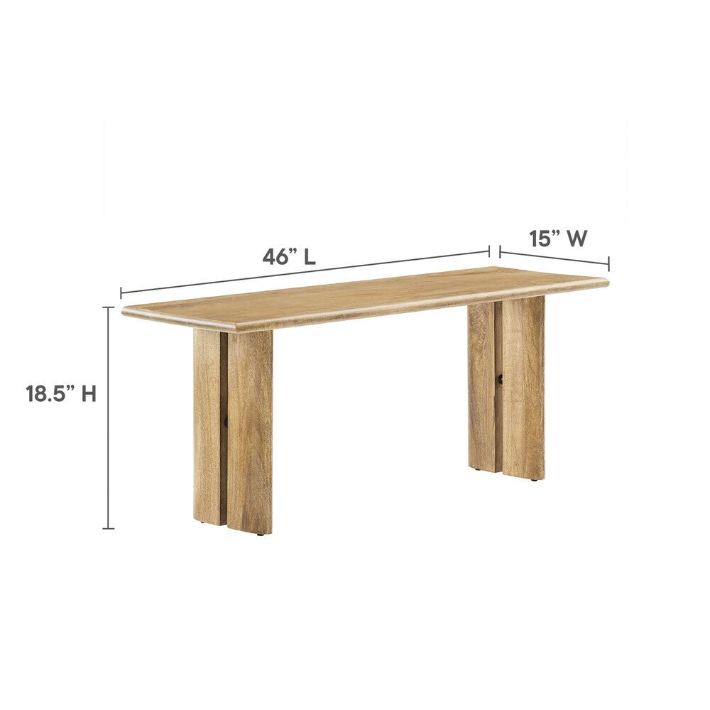 EEI-6690 Amistad 60" Wood Dining Table and Bench Set by Modway