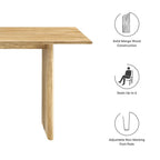 EEI-6338 Amistad 60" Wood Dining Table by Modway