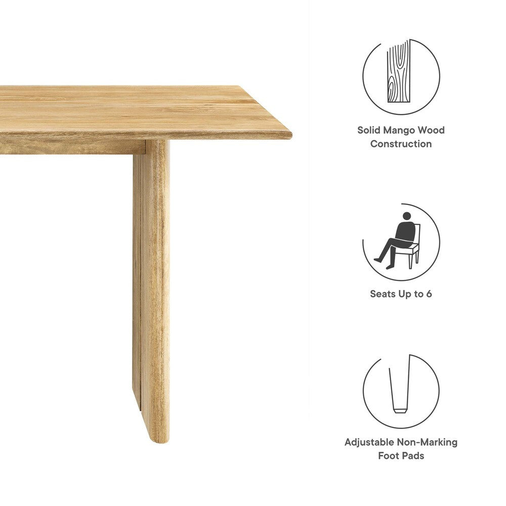 EEI-6338 Amistad 60" Wood Dining Table by Modway