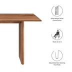 EEI-6338 Amistad 60" Wood Dining Table by Modway