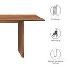 EEI-6340 Amistad 86" Wood Dining Table by Modway