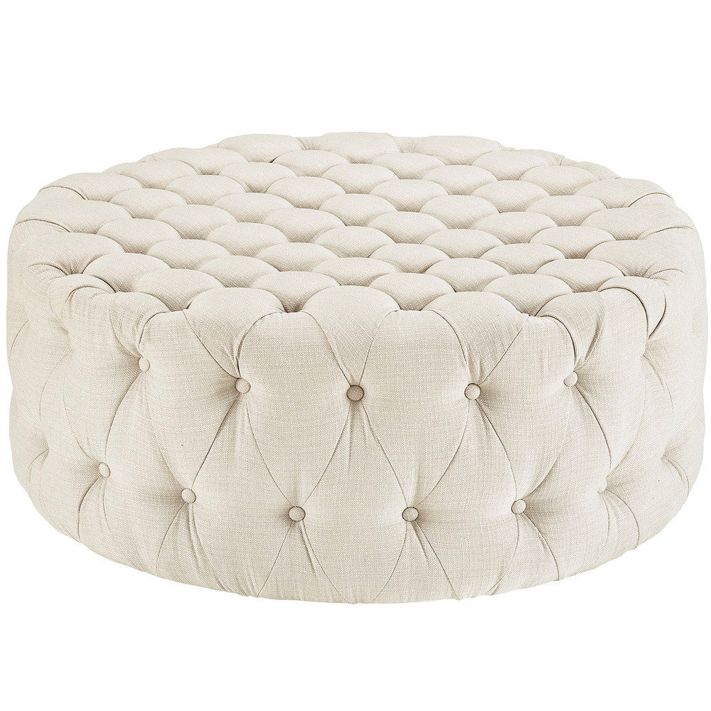 Modway Amour Upholstered Fabric Ottoman by Modway-EEI-2225