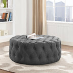 Modway Amour Upholstered Fabric Ottoman by Modway-EEI-2225