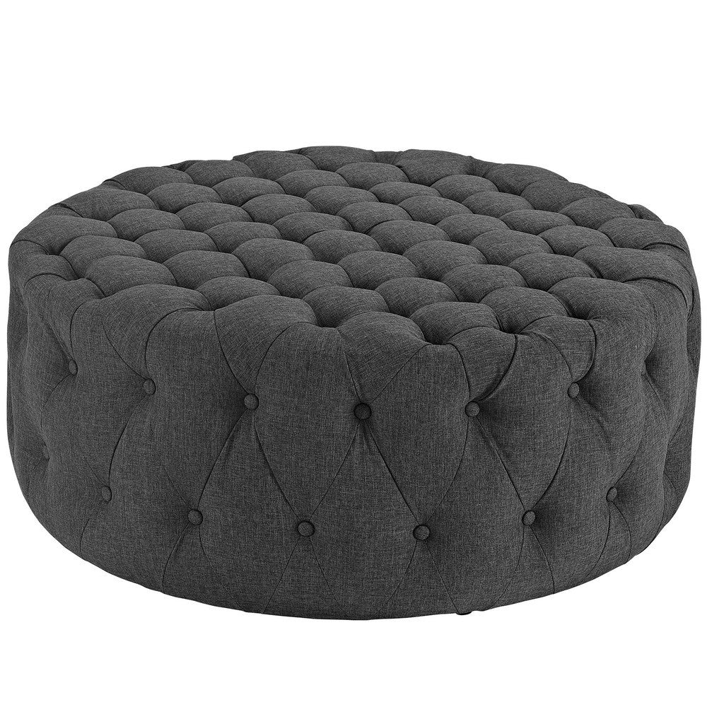 Modway Amour Upholstered Fabric Ottoman by Modway-EEI-2225