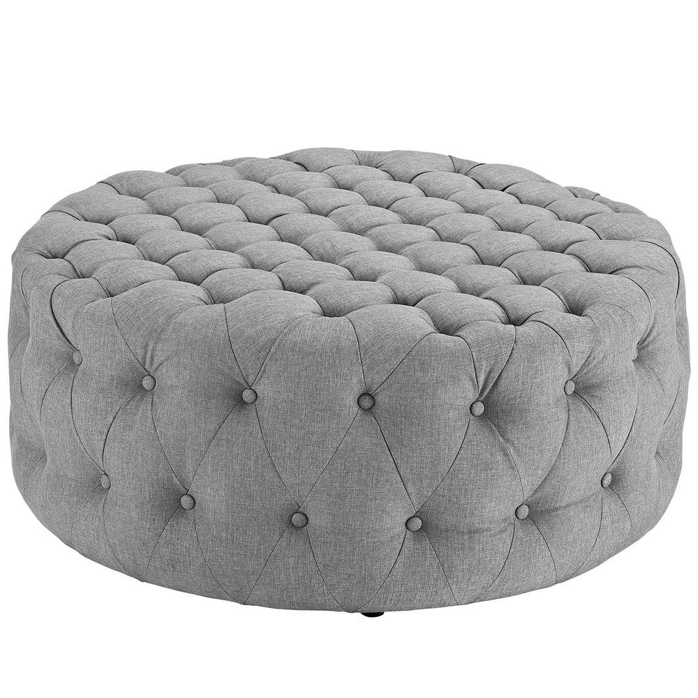 Modway Amour Upholstered Fabric Ottoman by Modway-EEI-2225