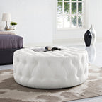 EEI-2224 Amour Upholstered Vinyl Ottoman by Modway