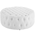 EEI-2224 Amour Upholstered Vinyl Ottoman by Modway