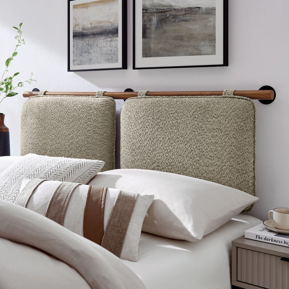 MOD-7211 Anela Wall-Mounted Chenille Upholstered Full Headboard by Modway