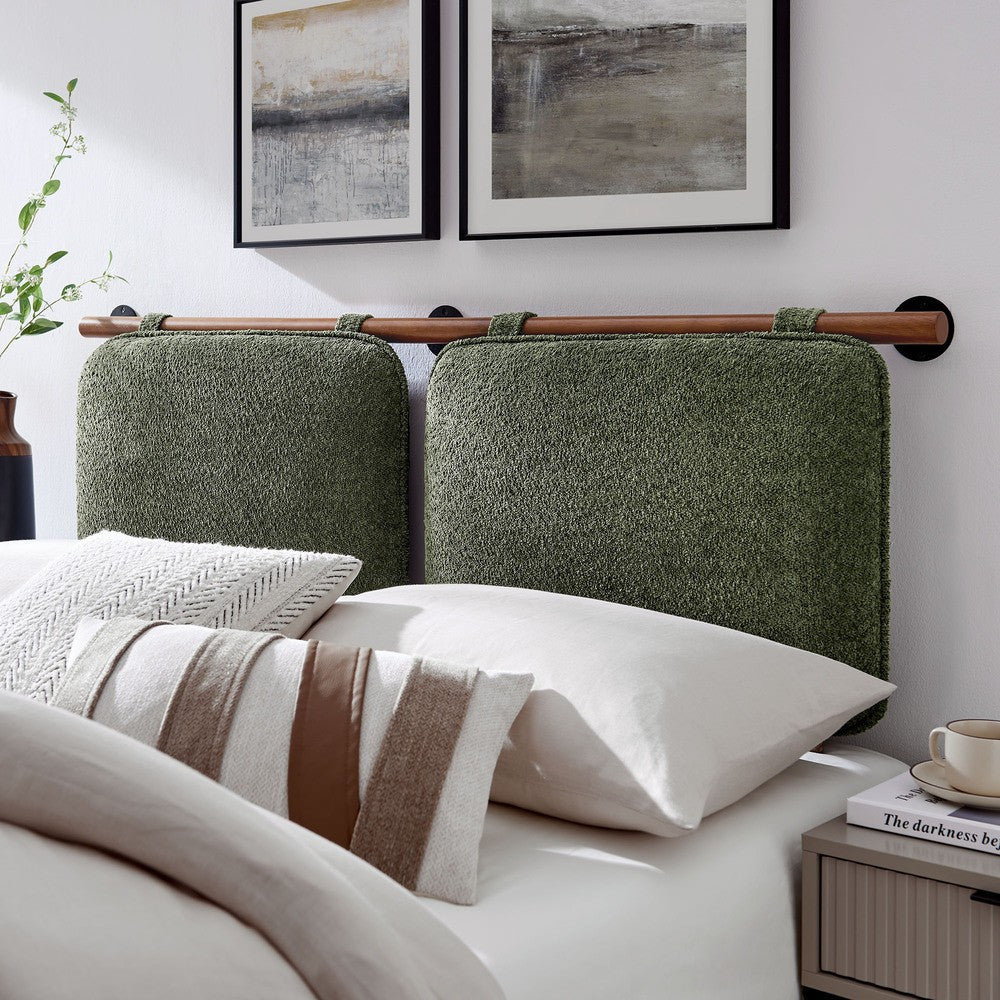 MOD-7211 Anela Wall-Mounted Chenille Upholstered Full Headboard by Modway