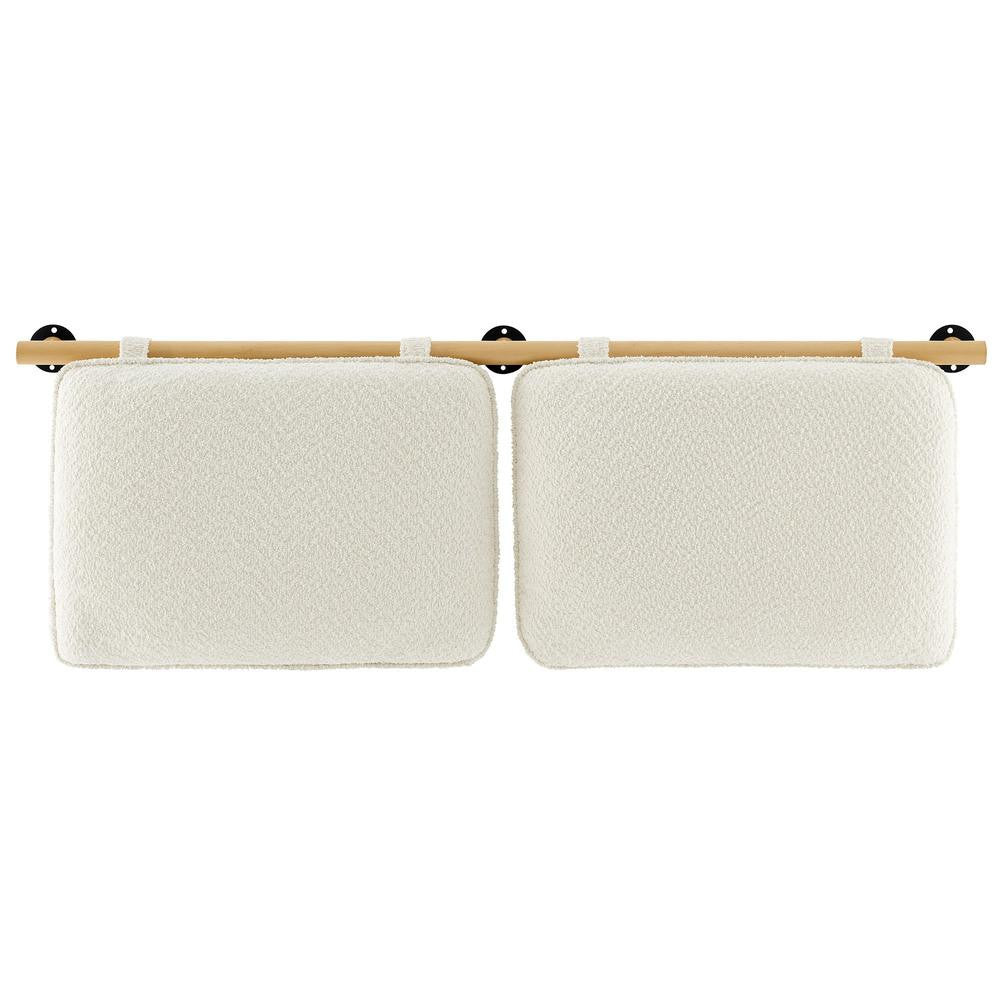 MOD-7213 Anela Wall-Mounted Chenille Upholstered King Size Headboard by Modway