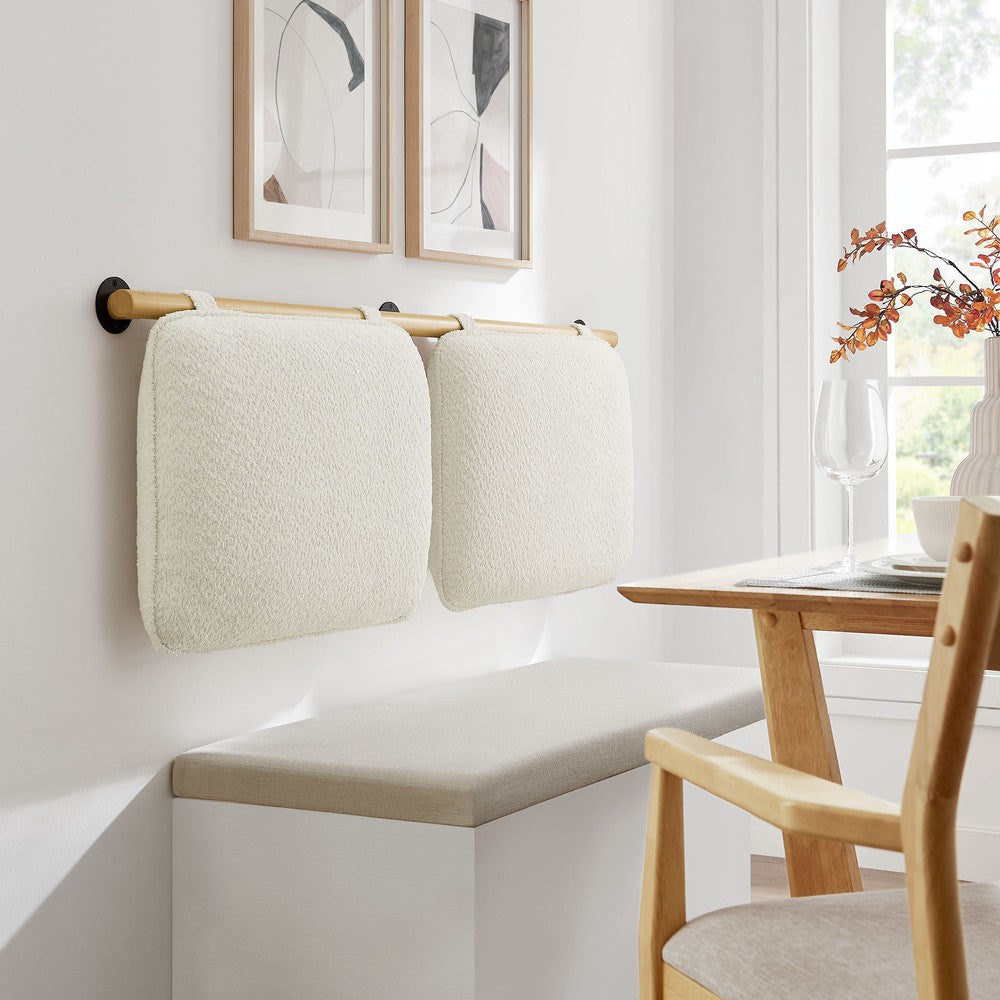 MOD-7213 Anela Wall-Mounted Chenille Upholstered King Size Headboard by Modway