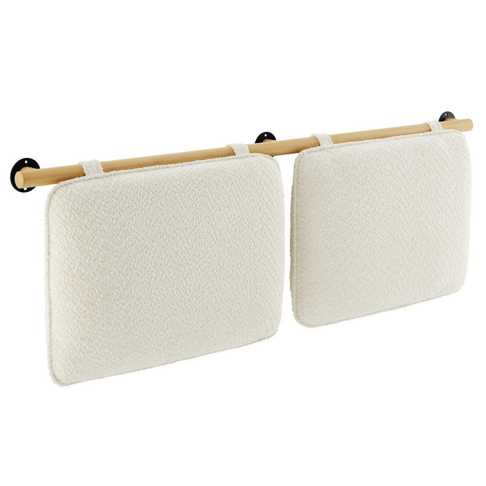 MOD-7213 Anela Wall-Mounted Chenille Upholstered King Size Headboard by Modway