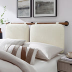 MOD-7212 Anela Wall-Mounted Chenille Upholstered Queen Headboard by Modway