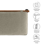 MOD-7212 Anela Wall-Mounted Chenille Upholstered Queen Headboard by Modway