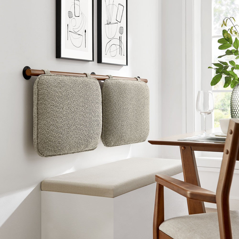 MOD-7212 Anela Wall-Mounted Chenille Upholstered Queen Headboard by Modway