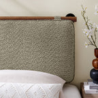 MOD-7205 Anela Wall-Mounted Chenille Upholstered Twin Headboard by Modway