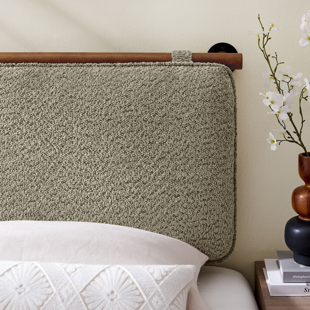 MOD-7205 Anela Wall-Mounted Chenille Upholstered Twin Headboard by Modway