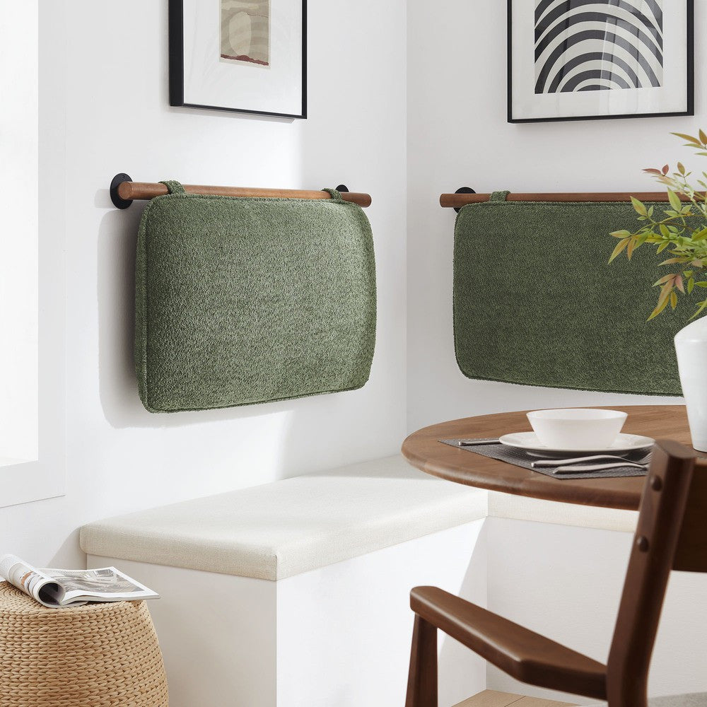 MOD-7205 Anela Wall-Mounted Chenille Upholstered Twin Headboard by Modway